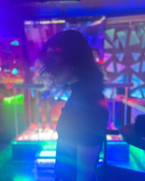 Victoria Moroles Instagram - Right before we hit the living room dance floor 

Looking at @jess_m_garcia behind that camera ⚡️