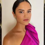 Victoria Moroles Instagram - Ty @krisgoyri for letting me show some Mexican pride in this dress and @kimbermakeup for doubling up to make me feel like a queen all around 🖤