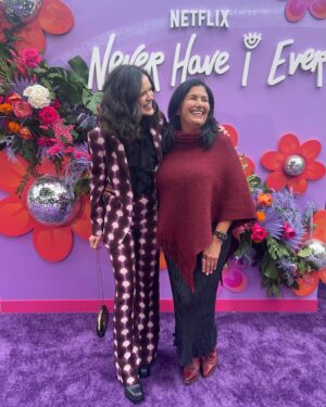 Victoria Moroles Instagram - We had a lovely date night 🕺🏽 feeling grateful to have been a part of senior year @neverhaveiever 🎓 Seeing the (BIG) love for this show up close warmed my heart. It also made me hopeful that shows like this not only can continue to be made but that the people who create them will receive the recognition they deserve. Hats off #neverhaveieverseason4