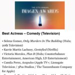 Victoria Moroles Instagram - Thank you from the bottom of my little fruit Lupe heart for the nomination @imagenfound wow ❤️❤️❤️#planbmovie