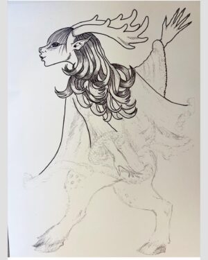 Victoria Moroles Instagram - season 4 of @neverhaveiever is out today on @netflix ! to commemorate all I have is a (not awkward) selfie we took for Margot’s screen saver, just *one of the incredibly cool drawings in her portfolio by @darth_brunch ✍️  lots and lots of love and admiration for everyone who made this very important and much needed show happen. Thankful I could play the artsiest ho out there !!