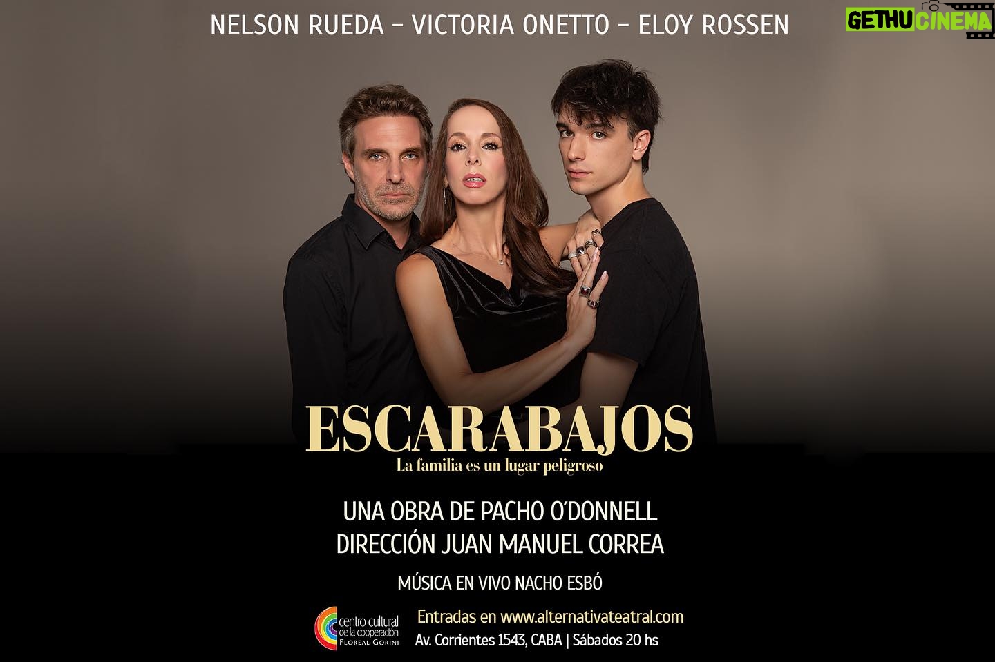 Victoria Onetto Instagram - ¡Este sábado 25 de mayo no te pierdas una nueva función de Escarabajos! 🪲✨ 🗓️ Fecha: Sábado 25 de mayo ⏰ Hora: 20:00 hs 📍 Lugar: Centro Cultural de la Cooperación Floreal Gorini, Av. Corrientes 1543, CABA 🎟️ Entrada: $8.000 ¡Precios populares! Conseguí tu entrada en el link de la BIO de @escarabajosok o por alternativateatral.com.ar y asegurá tu lugar antes de que se agoten. ¡Te esperamos para vivir una noche única y mágica de teatro! 🎭 #teatro #EscarabajosObra #cultura #buenosaires @centroculturaldelacooperacion @pachoodonnell @juanmanuel____correa @nelsonorueda @eloyrossen_ @nacho_esbo @romartin.1 @pablogcampos