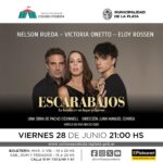 Victoria Onetto Instagram - * ENTRADAS A LA VENTA A PARTIR DE LAS 10:00 HS* - #ESCARABAJOS 🗓 VIERNES 28 DE JUNIO / 21:00 HS 🎫 Podes adquirir las entradas en: 🌐 #PLATEANET https://www.plateanet.com/teatro/13?teatro=COLISEO-PODESTA 📍 #BOLETERIA: Martes a viernes de 10:00 a 20:00 hs Sabádo, domingo y feriados 15:00 a 20:00 hs La nueva puesta de “Escarabajos”, pieza teatral fundamental de Pacho O’Donnell, interpela sobre el verdadero significado de estos enigmáticos insectos que dan nombre a la obra. ¿Nace la violencia social en la violencia familiar? ¿O es ésta un reflejo de aquella en el seno de las relaciones entre padres e hijos? “Escarabajos” trata sobre cómo entre las cuatro paredes de una familia burguesa de apariencia normal se juegan las mismas relaciones de poder, de sumisión, de extorsión, de manipulación psicológica, económica y sexual, trazando un paralelismo con el mundo exterior. Marta, Oscar y Rubén luchan por sobrevivir, apelando a sus recursos más aptos para la descarnada supervivencia, conscientes de que alguien saldrá lastimado. Y así, sobrevivir, volver a ser una y otra vez. Eso se llama, hoy, estar vivos. Escarabajos” se estrenó en agosto de 1975 en el Teatro “Payró” de la ciudad de Buenos Aires. Fue la primera obra teatral de Pacho O´Donnell llevada a escena. Dirigida por Hugo Urquijo, también en el inicio de una trayectoria muy destacada. Eran tiempos tenebrosos en nuestra Argentina que aconsejaban no tocar el tema de la violencia. Quizás el coraje y la osadía fueron algunos de los ingredientes del éxito de “Escarabajos”. Entre otros logros y premios Kive Staiff en su crítica en el influyente diario “La Opinión” la consagró como la mejor obra del año y la actriz protagónica , obtuvo el Premio “Moliere”, por entonces el más importante del mundo de las artes escénicas. “Escarabajos” tuvo numerosas versiones en nuestro país y en el extranjero, constituyéndose en un clásico de la escena teatral argentina. #Temporada2024 #Teatro