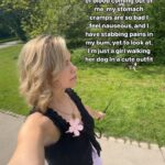 Victoria Spence Instagram - I was going to try to make my wording more PG, but then I remembered that half of the entire population goes through, will go through, or have been through the reality of a period month after month, and we don’t have a choice to just switch off the pains, the aches or the discomfort to make it more polite for ourselves. So of you're a man feeling queesy reading this, be glad I didn't get into period poos😌 #girlhood #periodpositive #ootd