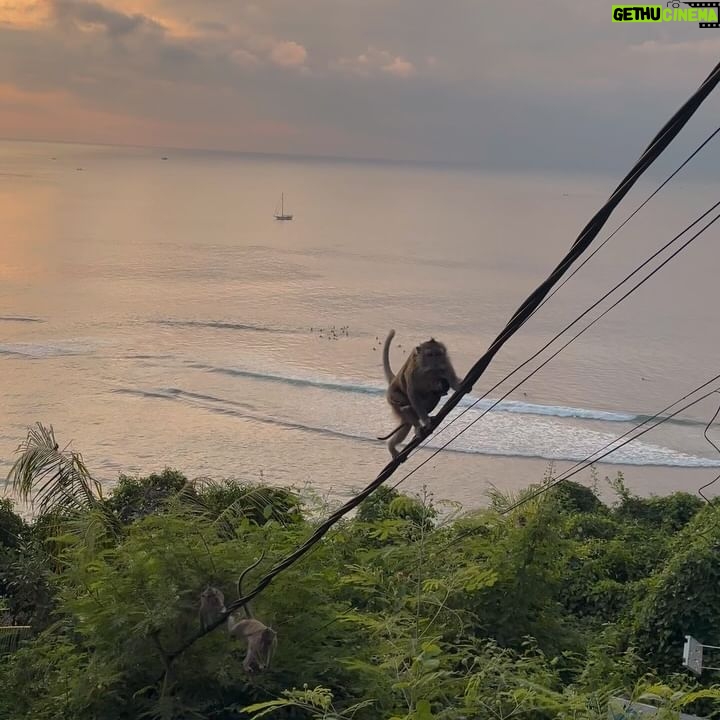 Victoria Spence Instagram - I'll forever be the kind of girl who falls in love with every sunset 🥹🌅🌊🌺 The final Bali sunset was special! I haven't felt this at peace in my heart and mind for a while and I'm feeling so so grateful for it all! 🙏🏼 Swipe to the end for the BEST sunset surprise 😭 #sunset #bali #bestfriend