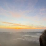 Victoria Spence Instagram - Mount Batur for sunrise with my childhood best friend is a memory ill savour forever 🫶🏻🌅🥹 swipe to see our visitor on the way down🙊 I swore I’d never do it again after last year, but it turned out to be way easier when I didn’t have the 💩’s , although whoever rated it easy to moderate on google- are you alright?! 🥲 If you’re coming to Bali, I promise the 1:30am wake up is worth the views from The top 🫶🏻#bali #mountbatur #friendship