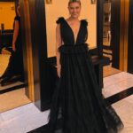 Victoria Spence Instagram - Back to feeling like I was living through a scene of The Princess Diaries 👑🙇🏼‍♀️ I want to play dress up and go to balls with my mum every week🥹 Dress is a rental from @hurr & the brand is @saulee 👗 Mums dress is @vesper247 🫶🏻 #viennesewaltz #vienneseball