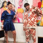 Victoria Unikel Instagram – Looooved the VIP opening yesterday of @artmiamifairs , right on Valentine’s Day! thx for the invite! ♥️ 
Guys, it’ll be open for the next 4 days at Art Wynwood, so if you’re in Miami, don’t miss it 💫 aaaand I’m working on something mind-blowing in my artistic career! Will update soon 🔜 🚀🚀🚀
