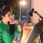 Vidhya Vijayakumar Instagram - Snaps #bts 🌸 #advertisement #actor