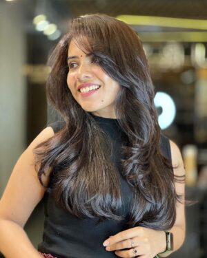 Vidhya Vijayakumar Instagram - @saneesh_art

New haircut flaunting 😎🌸