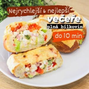 Viktorie Hrazdílková Instagram - Tak tohle je snad ta nejrychlejší nejlepší večeře plná bílkovin, jakou můžeš vykouzlit do 10 min ❤️👨‍🍳👩‍🍳🤤

ZAPEČENÉ BAGETKY 🥖👨‍🍳👩‍🍳🤤

🥖 2 malé bagetky
🥖 60g šunky
🥖 1/3 papriky
🥖 80g cottage sýru
🥖 sušený česnek
🥖 pepř
🥖 2 plátky sýru

Postup: Bagetky vykroj dle reel videa a vydlabej. V misce smíchej nadrobno nakrájenou papriku, šunku, přidej cottage a dochuť sušeným česnekem a případně pepřem. Vzniklou směsí naplň bagetky, přidej plátkový sýr a dej zapéct do nejlépe HF (je to rychlejší, levnější a křupavější než z klasické trouby). No a pak už jen vychutnávej 🤤👨‍🍳👩‍🍳🥖❤️.

Baví tě mé recepty?👩‍🍳 Podpoř mou tvorbu ❤, sdílením a milým komentem 🥰.

Chceš mít mé rychlé recepty přehledně a pohromadě 👉 podpoř mou tvorbu a objednej si mou kuchařku jen za 159 Kč na webu 𝗳𝗶𝘁𝘃𝗶𝗸𝗶.𝗰𝘇 👩‍🍳📖😋

Nutriční hodnoty 1 bagetky: 
B: 20,8g
S: 31,1g
T: 6,15g
263 kcal

Individuální koučink na webu fitviki.cz

#bageta #zapecenabageta #rychlavecere #dnesjim #dnesjem #bilkoviny #hubnuti #bezsmazeni #jidlo #vecere #pecivo #foodporn #zdravevareni #dnesjim #dnesjem #zdravejidlo #zdravyrecept #rychlyrecept #rychlejidlo #dnesjimfit #vareni #jedlo #recept #foodlover #foodblogger #inspirace #motivace #czechfitnessgirl #hubnuti #fitnesscz