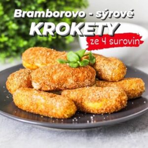 Viktorie Hrazdílková Instagram - Jaká příloha je tvá nej? U nás vyhrávají brambory a tyto krokety musíš vyzkoušet i ty 🤤❤️👩‍🍳👨‍🍳

KROKETY ZE 4 SUROVIN 👩‍🍳👨‍🍳😋

🥔 2 uvařené brambory
🧀 1/2 mozzarelly
🥚 1 vejce
🥖 strouhanka

Postup: Uvařené (v osolené vodě) a dobře vychladlé brambory nastrouhej společně s mozzarellou na jemném struhadle. Do směsi přidej žloutek (bílek si nechej zvlášť). Ze směsi vytvaruj krokety (já dělala válečky, ale můžeš vytvořit kuličky či jakýkoli jiný tvar, vyšlo mi celkem 10 kroket 🥔). Krokety následně obal v bílku a poté ve strouhance. Krokety dej do trouby (na 200°C) či jako já do HF na cca 10 min. No a pak už vychutnávej 🤤🥰👨‍🍳👩‍🍳.

Baví tě mé recepty?👩‍🍳 Podpoř mou tvorbu ❤️, sdílením a milým komentem 🥰.

Chceš mít mé rychlé recepty přehledně a pohromadě 👉 objednej si mou kuchařku jen za 159 Kč na webu 𝗳𝗶𝘁𝘃𝗶𝗸𝗶.𝗰𝘇 👩‍🍳📖😋

Nutriční hodnoty 1 krokety:
B: 2,5g
S: 8,5 g
T: 1,7 g
59 kcal

Individuální koučink na webu fitviki.cz

#krokety #brambory #syr #snack #obed #zdravepeceni #dnespecu #foodporn #zdravevareni #dnesjim #zdravejedlo #dnesjem #zdravejidlo #zdravyrecept #rychlyrecept #rychlejidlo #healthyfood #jidlo #dnesjimfit #vareni #jedlo #recept #foodlover #foodblogger #inspirace #motivace #czechfitnessgirl #zalepsija #hubnuti #fitnesscz