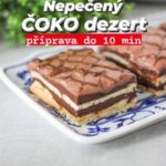 Viktorie Hrazdílková Instagram - Honí tě mlsná? Tak vyzkoušej tuto čoko pecku s přípravou do 10 min ⏰️👌😋👩‍🍳 NEPEČENÝ ČOKO DEZERT 👩‍🍳👨‍🍳👌 🍫 1 čoko pudink 🍫 bebe sušenky 🍫 1 banán 🍫 500ml mléka 🍫 1 PL cukru 🍫 1 PL jogurtu Postup: Pudink uvař dle návodu. Formu vylož potravinovou fólii a začni vrstvit - bebe sušenky, banán nakrájený na plátky, čoko pudink. Poté opět bebe sušenky, zbytek banánu a čoko pudink. Trochu (asi 2 velké lžíce) pudinku si nechej stranou. Do 1 lžíce pudinku jsem přidala lžíci jogurtu a udělala "jogurtovou" světlejší polevu, kterou jsem rozetřela na horní vrstvu dezertu. Druhou lžíci pudinku jsem dala do zdobičky (v mém případě do stříkačky 😅) a udělala na dezertu tenké pruhy, které jsem pak rozetřela špejlí a vytvořila na dezertu "ornament". Dezert nechej v lednici nejlépe přes noc a pak už jen krájej a vychutnávej 👌🤤❤️👩‍🍳👨‍🍳. Baví tě mé recepty? Podpoř mou tvorbu ❤, sdílením a milým komentem 🥰. Chceš mít mé rychlé recepty přehledně a pohromadě 👉 objednej si mou kuchařku za 159 Kč (už jen do konce srpna) na webu fitviki.cz 👩‍🍳📖😋 Nutriční hodnoty 1 ks (1/6): B: 4,8g S: 24g T: 3,9g 150 kcal #dezert #nepecenydezert #pudink #sladke #bebe #susenky #banan #hack #foodhack #rychlyrecept #svacina #bananovydezert #cokolada #cokoladovydezert #snidane #zdraverecepty #rychlerecepty #recept #dnesjim #dnesjem #zdravejidlo #zdravejedlo #jedlo #jidlo #vareni #hubnuti #inspirace #motivace #czechfitnessgirl #fitnesscz