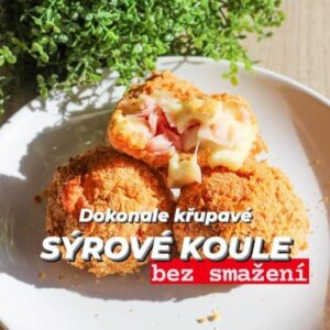 Viktorie Hrazdílková Instagram - Tip pro milovníky 🧀 a křupavosti 😋👌

KŘUPAVÉ SÝROVÉ KOULE
- bez smažení 😉

🧀 1 hermelín
🧀 150g šunky
🧀 1 vejce
🧀 cornflakes na obalení

Postup: Hermelín a šunku nakrájej na drobné kostičky a ze směsi vytvoř 4 koule. Koule poté obal ve vajíčku a následně v rozdrcených cornflakes. Dej do horkovzdušné fritézy na 180°C na 6 až 8 min a vychutnávej 🤤👌❤️🧀.

Recept vznikl ve spolupráci se značkou @cosoricz kde máš nyní platný slevový kód: VIKI na -15% na celý nákup na eshopu cosori.cz ❤️

Baví tě mé recepty?👩‍🍳 Podpoř mou tvorbu ❤, sdílením a milým komentem 🥰.

Chceš mít mé rychlé recepty přehledně a pohromadě 👉 podpoř mou tvorbu a objednej si mou NOVOU kuchařku jen za 169 Kč (do konce října) na webu 𝗳𝗶𝘁𝘃𝗶𝗸𝗶.𝗰𝘇 👩‍🍳📖😋

Nutriční hodnoty 1 ks (1/4) : 
B: 15,35g
S: 7,7g
T: 8,1g
165 kcal

#syrovekoule #syr #bezsmazeni #hermelin #bilkoviny #foodhack #dnesjim #dnesjem #foodporn #jidlo #vecere #bezlepku #zdravevareni #dnesjim #dnesjem #zdravejidlo #zdravyrecept #rychlyrecept #rychlejidlo #dnesjimfit #vareni #jedlo #recept #foodlover #foodblogger #inspirace #motivace #czechfitnessgirl #hubnuti #fitnesscz