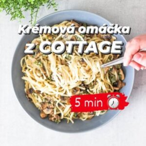 Viktorie Hrazdílková Instagram - Miluješ krémové omáčky a snažíš se hubnout? Tak vyzkoušej tuto dokonale krémovou omáčku plnou bílkovin z cottage sýru 👌🫶❤️😋

KRÉMOVÁ OMÁČKA Z COTTAGE 👩‍🍳👨‍🍳

🥛 200g cottage sýru
🥛 100ml mléka
🥛 sušený česnek
🥛 sůl & pepř
🥛 špagety
🥛 jarní cibulka
🥛 žampiony

Postup: Do mixéru dej cottage, přidej mléko, sušený česnek, sůl & pepř a rozmixuj do hladka. Jelikož jsem měla chuť na omáčku s žampiony, orestovala jsem žampiony, poté přidala krémovou omáčku z cottage, jarní cibulku, uvařené špagety a promíchala & vychutnávala 😋❤️👩‍🍳👨‍🍳👌.

*Cottage omáčku můžeš přidat i k orestovanému např. kuřecímu masu a libovolně kombinovat 🫶 

Baví tě mé recepty? Podpoř mou tvorbu ❤, sdílením a milým komentem 🥰.

Chceš mít mé rychlé recepty přehledně a pohromadě 👉 objednej si mou kuchařku jen za 149 Kč (už jen do konce týdne) na webu 𝗳𝗶𝘁𝘃𝗶𝗸𝗶.𝗰𝘇 👩‍🍳📖😋

Nedaří se ti úspěšně hubnout? Využij individuální koučink na webu 𝗳𝗶𝘁𝘃𝗶𝗸𝗶.𝗰𝘇 🤝❤️

Nutriční hodnoty 1 porce (1/2):
B: 23g
S: 52,5g
T: 6,2g
358 kcal

#cottage #cottagecheese #omacka #bilkoviny #cottagehack #vecere #dnesvecerim #hubnuti #dinner #rychlavecere #viralfood #jidlo #dnesjim #testoviny #cottagecheesehack #spagety #rychlerecepty #czechfitnessgirl #fitnesscz #czechgirl #zdravyzivotnistyl #recepty #jedlo #jidlo #toprecepty #foodblogger #foodlover #inspirace #motivace #recept