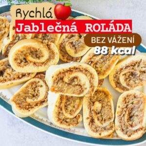 Viktorie Hrazdílková Instagram - Jaký je tvůj nej recept s jablek? 😋🍎🍏

JABLEČNÁ ROLÁDA

🍎 6 středních jablek
🍎 skořicový cukr
🍎 1 PL škrobu
🍎 4 vejce
🍎 8 PL cukru moučka 
🍎 8 PL hladké mouky
🍎 1 sáček kypřícího prášku 

Postup: Jablíčka oloupej a nastrouhej na hrubém struhadle. Dále k jablkům přidej skořicový cukr a škrob. V další míse smíchej mouku a kypřící prášek a k sypké směsi poté přidej vejce vyšlehané s cukrem (případně s erythritolem) a vytvoř polotekuté těsto. Na plech s pečícím papírem dej nejprve jablka a poté jablečnou vrstvu polej těstem. Dej péct do předem vyhřáté trouby na 180° / 10 až 15 min. Po upečení obrať, sundej papír a zabal pomocí utěrky do tvaru rolády, nechej dobře vychadit a poté nakrájej & vychutnávej 😋👩‍🍳👨‍🍳🍎.

Recept vznikl ve spolupráci se značkou @pennymarketcz kde levně nakoupíš veškeré suroviny potřebné k přípravě této rolády 🛒💰👍❤️.

Baví tě mé recepty?👩‍🍳 Podpoř mou tvorbu ❤, sdílením a milým komentem 🥰.

Chceš mít mé recepty přehledně a pohromadě 👉 objednej si mou kuchařku jen za 159 Kč (už jen do konce září) na webu 𝗳𝗶𝘁𝘃𝗶𝗸𝗶.𝗰𝘇 👩‍🍳📖😋

Nutriční hodnoty 1ks (1/14) rolády:
B: 2,9g
S: 15g *s erythritolem
T: 1,8g
88 kcal

#rolada #jablecnarolada #jablka #moucnik #dezert #dnespecu #snidane #dnessnidam #brunch #zdravydezert #nedele #toprecepty #sladke #foodhack #healthyfood #bezvazeni #zdravejidlo #rychlyrecept #dnesjim #dnesjem #jedlo #zdravyzivotnistyl #jidlo #recept #rychlerecepty #zdraverecepty #inspirace #motivace #czechfitnessgirl #fitnesscz