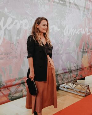 Vildan Atasever Instagram - Saraybosna film festivali ✨ 📸 @yasinemir #Dilsiz #themute #25thSFF @sarajevofilmfestival