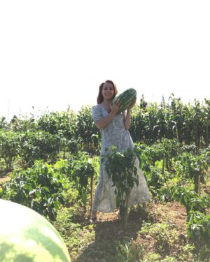 Vildan Atasever Instagram - Hasat zamanı #🍅#🍉#anneminbahcesi #fevzibabanınçiftliği