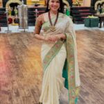 Vinitha Jaganathan Instagram - Love this beautiful saree and jewelry from @styleswagbyshaivy ❤️ . . . #saree #love #traditional #beautiful #jewelry #collections