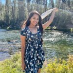 Vinitha Jaganathan Instagram - ✨Keep smiling😍 . . . . . #smile #love #nature #naturephotography #naturelovers #dress #style #goodvibes #instagood #instagram