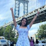 Vinitha Jaganathan Instagram – 🤍💙
.
.
.
.
.
.
#dumbo #brooklyn #bridge #newyork #nyc #new #outfitoftheday #instagood #instafashion #instadaily #ootd #love #smile #goodvibes