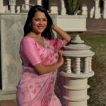 Vinitha Jaganathan Instagram - 🌸🌸🌸 Gorgeous saree @say_yes_india