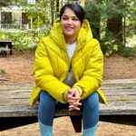 Vinitha Jaganathan Instagram – Traded the city lights for Vermont nights
.
.
.
.
.
#throwback #ootd #ugg #nature #travel
