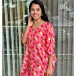 Vinitha Jaganathan Instagram - Love this beautiful comfort wear from @saa_ish_readytowear Fashionable and easy to dress up. . . . . . . #dressup #goodvibes #dress #love #smile #instagood #picoftheday #instadaily #instagram #photography #photooftheday #fashion #foryou #fyp #comfort #grwm #unique