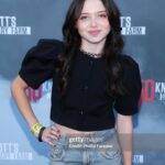Violet McGraw Instagram - Take me back to Saturday night!! @knottsscaryfarm was super scary and so much fun!! 💀 👻 🎃 #knottsscaryfarm