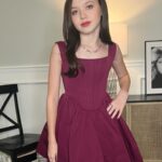 Violet McGraw Instagram – #photodump Thank you @saturnawards for such an incredible experience! Last night was awesome! Thank you for nominating me with such an exceptional group of actors! Just being in the same room with so many of the people I look up to filled me with such inspiration!! I loved seeing so many friends and people I love so much!! Thank you a gazillion!!!

Thank you to these amazing people I love so much for always making me look and feel so pretty. 

Makeup: @robertti 
Hair: @_douglasjack 
Styling: @veronica.graye