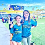 Violet McGraw Instagram - Thank you @lagalaxy for another super fun night!!! Can’t wait to do it again soon!! #soccer #lagalaxy