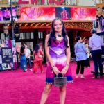 Violet McGraw Instagram - I am still in disbelief!! Grateful doesn’t seem like a big enough word. Thank you so much to everyone who made last night happen for me. It’s a “core memory” now for sure. #tstheerastourfilm @taylorswift @taylornation #tstheerastour Makeup: @robertti Hair: @_douglasjack Styling: @veronica.graye Jewels @betseyjohnson @coeur_de_lion_jewellery Fit @area Shoes @thursdayboots