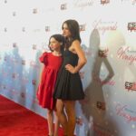 Violet McGraw Instagram - Loved getting to spend the evening with my good friends at @esxentertainment and watching their 10th movie for @netflix. I was lucky enough to be in two of them. #bennettswar and #ibeleiveinsanta #holidayinthevineyards is now streaming on @netflix Dress: @mamalumaofficial