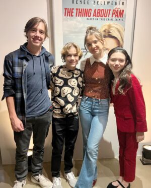 Violet McGraw Instagram - Thank you for inviting me lastnight @blumhouse love being a part of the #blumhouse family!!