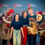 Violet McGraw Instagram - Take me back to Saturday night!! @knottsscaryfarm was super scary and so much fun!! 💀 👻 🎃 #knottsscaryfarm