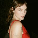 Violett Beane Instagram – A night of caviar and murder to celebrate @deathdetailshulu 2-part finale out tomorrow 🔪🩸 Find out who’s behind all of it. 

Fav model partner. Moose boy @itsamandalim 

Styling. @itsamandalim 
Hair   Makeup. Meeee
Dress. @marialuciahohan24 
Heels. @brunomagliofficial 
Jewels. @davidyurman 
Gloves. @laelosnessofficial 
Bag. @simkhai