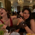 Violett Beane Instagram – A night of caviar and murder to celebrate @deathdetailshulu 2-part finale out tomorrow 🔪🩸 Find out who’s behind all of it. 

Fav model partner. Moose boy @itsamandalim 

Styling. @itsamandalim 
Hair   Makeup. Meeee
Dress. @marialuciahohan24 
Heels. @brunomagliofficial 
Jewels. @davidyurman 
Gloves. @laelosnessofficial 
Bag. @simkhai