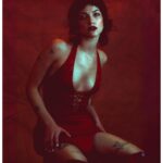 Violett Beane Instagram – @numero_netherlands with my boy @bynickrasmussen 🩸💙🧨 hair, makeup, and styling by me 🤘 interview up in my biooo