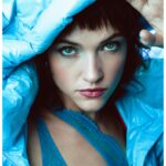 Violett Beane Instagram – @numero_netherlands with my boy @bynickrasmussen 🩸💙🧨 hair, makeup, and styling by me 🤘 interview up in my biooo