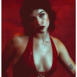 Violett Beane Instagram – @numero_netherlands with my boy @bynickrasmussen 🩸💙🧨 hair, makeup, and styling by me 🤘 interview up in my biooo