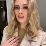 Virginia Gardner Instagram - Amazing press day for ‘Fall’ in theaters now! Go see it!! Obsessed with this outfit by @toryburch Styling : @zadrianandsarah Hair : @josephmhair Makeup : @jennanicoleofficial Shoes @larroude