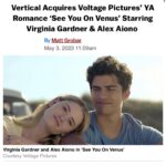 Virginia Gardner Instagram - Had the most magical time making this movie a year ago in Spain with the most incredible group of people. I’m so excited to share it will be out in theaters July 21 ❤️❤️ Proud of this one!!