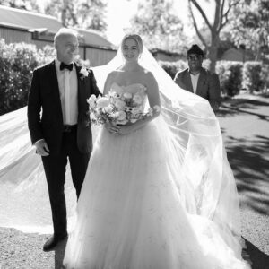 Virginia Gardner Instagram - One year ago today. So grateful for everyone who made our wedding so special and for the greatest husband.