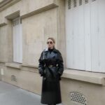 Virginie Conte Instagram - Black leather coat and some cool accessorizes from @mytheresa.com @ysl