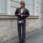 Virginie Conte Instagram - Elevated your look with @drejani jacket . . #parisienne #outfitinspo #streetstyle #parisianchic
