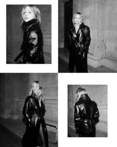 Virginie Efira Instagram - Merci @ellefr pour ce numéro de fin d’année ! 🖤 Joyeuses fêtes ! ✨ 📸 @studioakrans