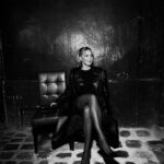 Virginie Efira Instagram - @anthonyvaccarello 🖤 @ysl 📸 @rudymarmet