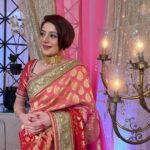 Vishavpreet Kaur Instagram - ❤️✨💫 #pashminna #sonysab #sareelove #feelingbeautiful