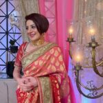 Vishavpreet Kaur Instagram - ❤️✨💫 #pashminna #sonysab #sareelove #feelingbeautiful