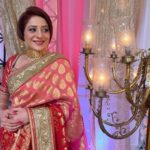 Vishavpreet Kaur Instagram - ❤️✨💫 #pashminna #sonysab #sareelove #feelingbeautiful